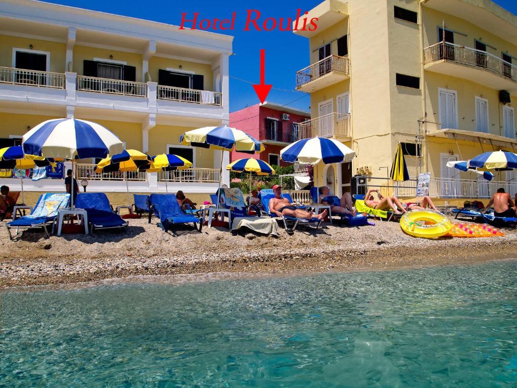 Pansion Roulis Hotel Moraḯtika Luaran gambar